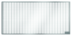 Cinkota tērauda, acs izmērs 30x10 mm