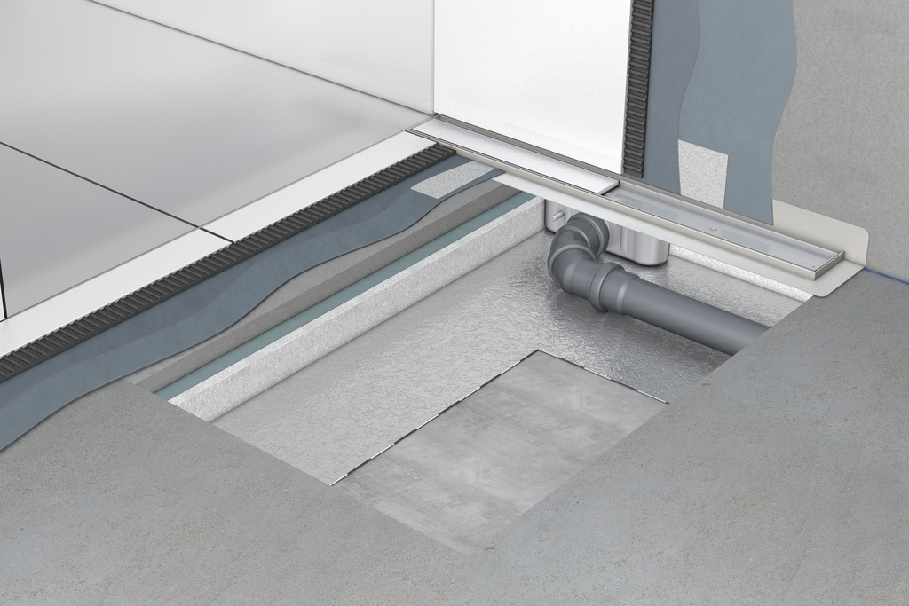 ACO ShowerDrain W Detail Instalace